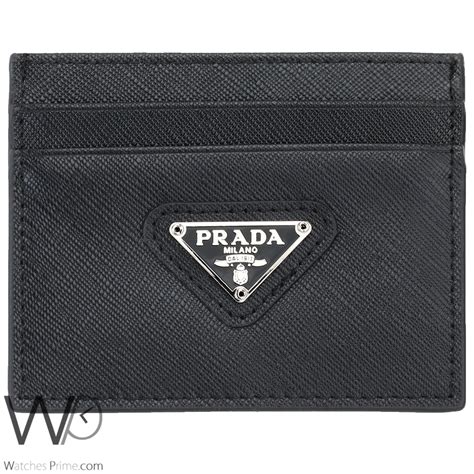 portatessere prada uomo|Men's Wallets And Card Holders .